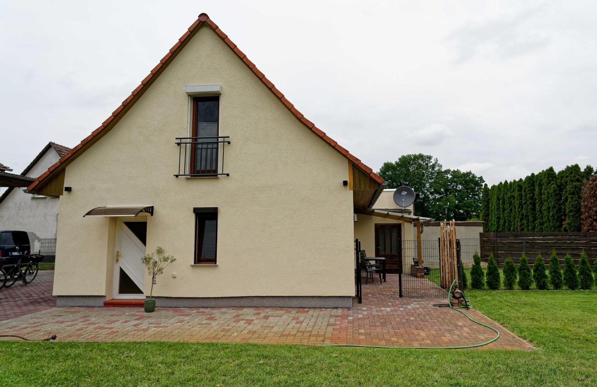 Ferienhaus Am Gurkenradweg Stennewitz Esterno foto